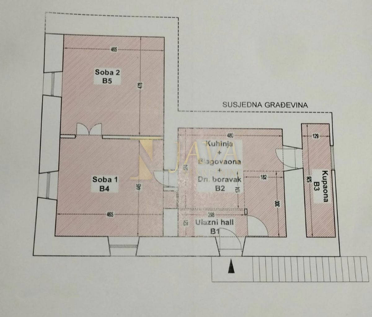 Appartamento Orehovica, Rijeka, 75m2