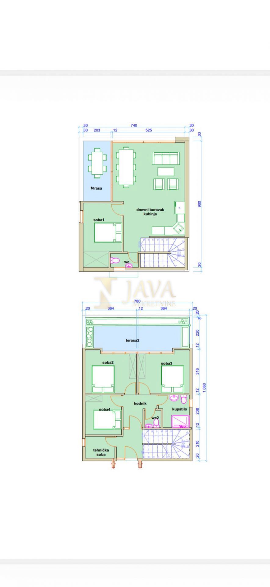 Terreno Brseč, Mošćenička Draga, 543m2