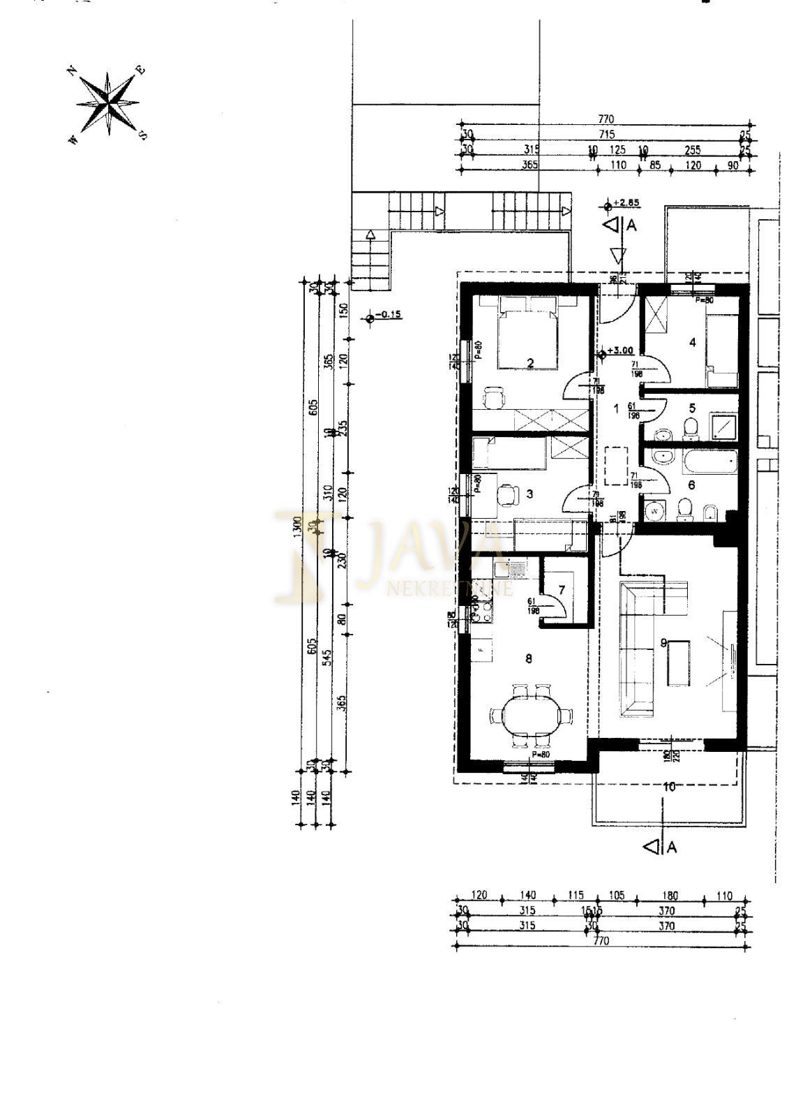Appartamento Jurdani, Matulji, 68m2