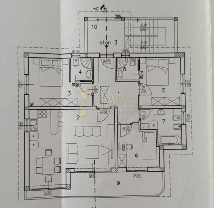 Appartamento Matulji, 100m2