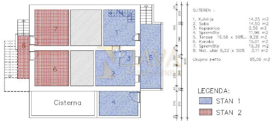 Appartamento Labin, 158m2