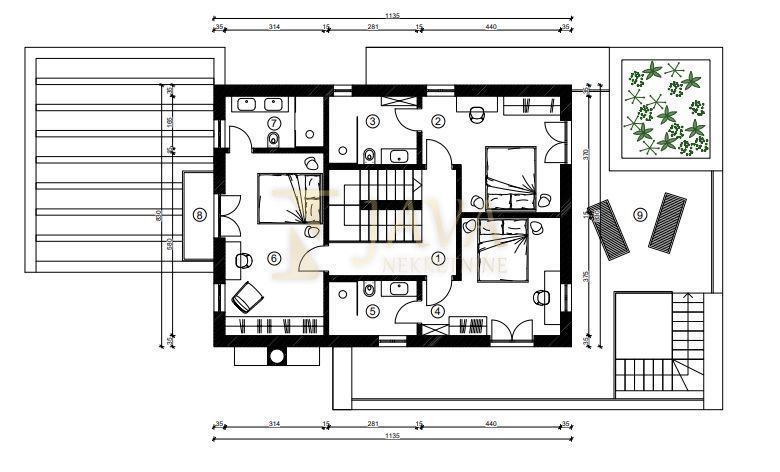 Casa Kaštelir, Kaštelir-Labinci, 189,19m2