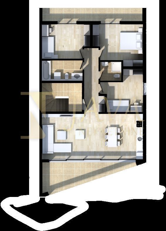 Appartamento Donja Vežica, Rijeka, 100,80m2