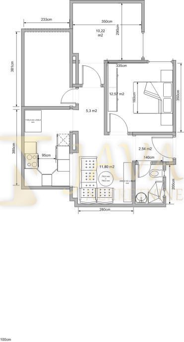 Appartamento Pećine, Rijeka, 55m2