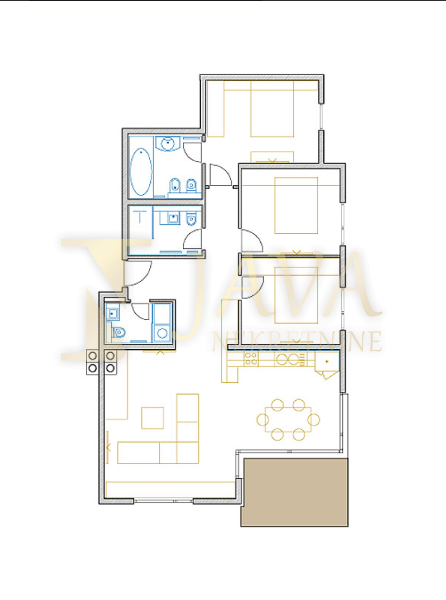 Appartamento Opatija - Centar, Opatija, 115,78m2