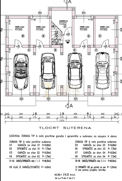 Appartamento Hreljin, Bakar, 56,65m2