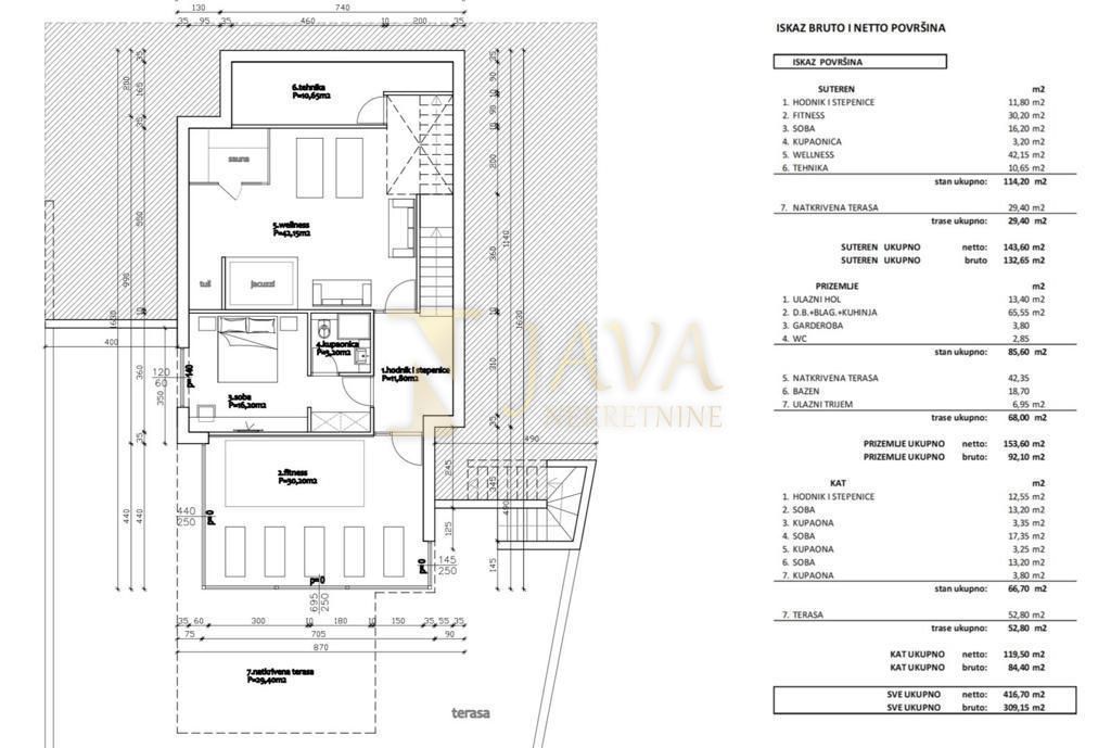 Terreno Ičići, Opatija - Okolica, 750m2