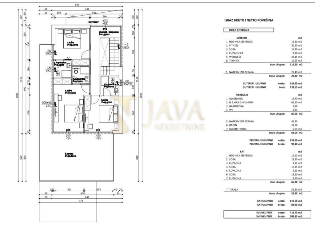 Terreno Ičići, Opatija - Okolica, 750m2