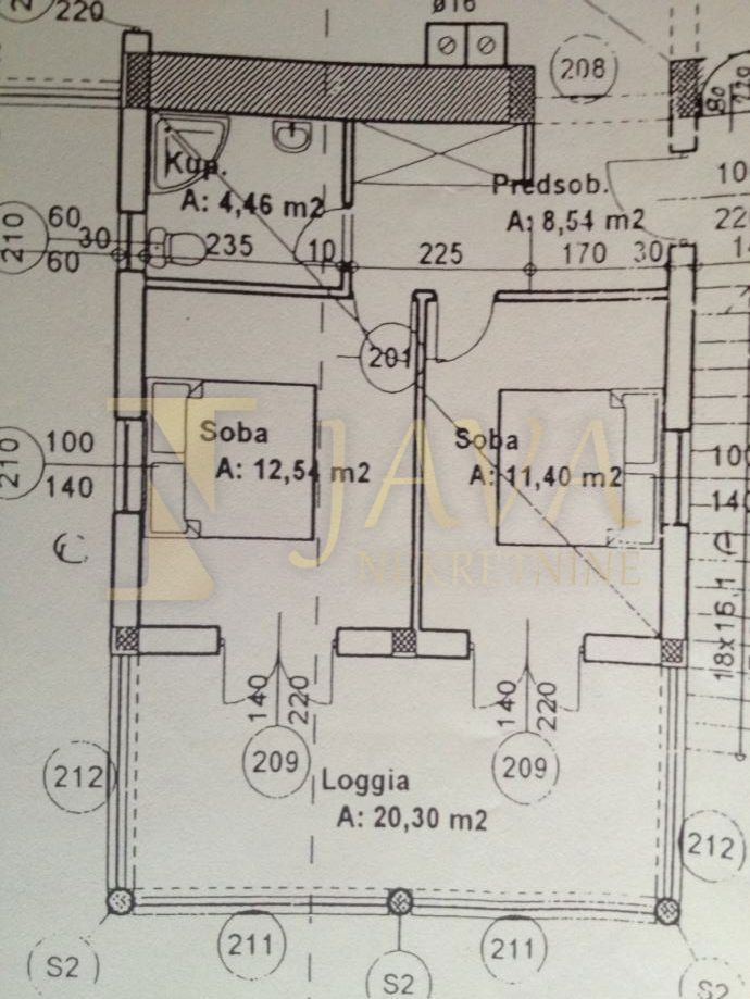 Appartamento Lovran, 57,20m2