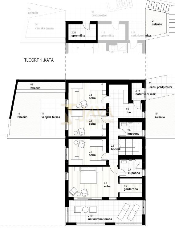 Appartamento Glavani, Kostrena, 209,14m2