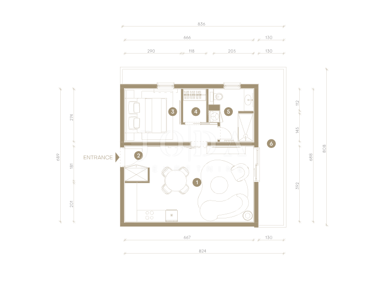 Allogio Novi Vinodolski, 78m2