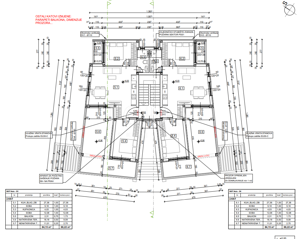 Allogio Smokvica Krmpotska, Novi Vinodolski, 66,22m2