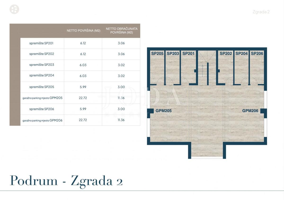 Allogio Novi Vinodolski, 69,87m2