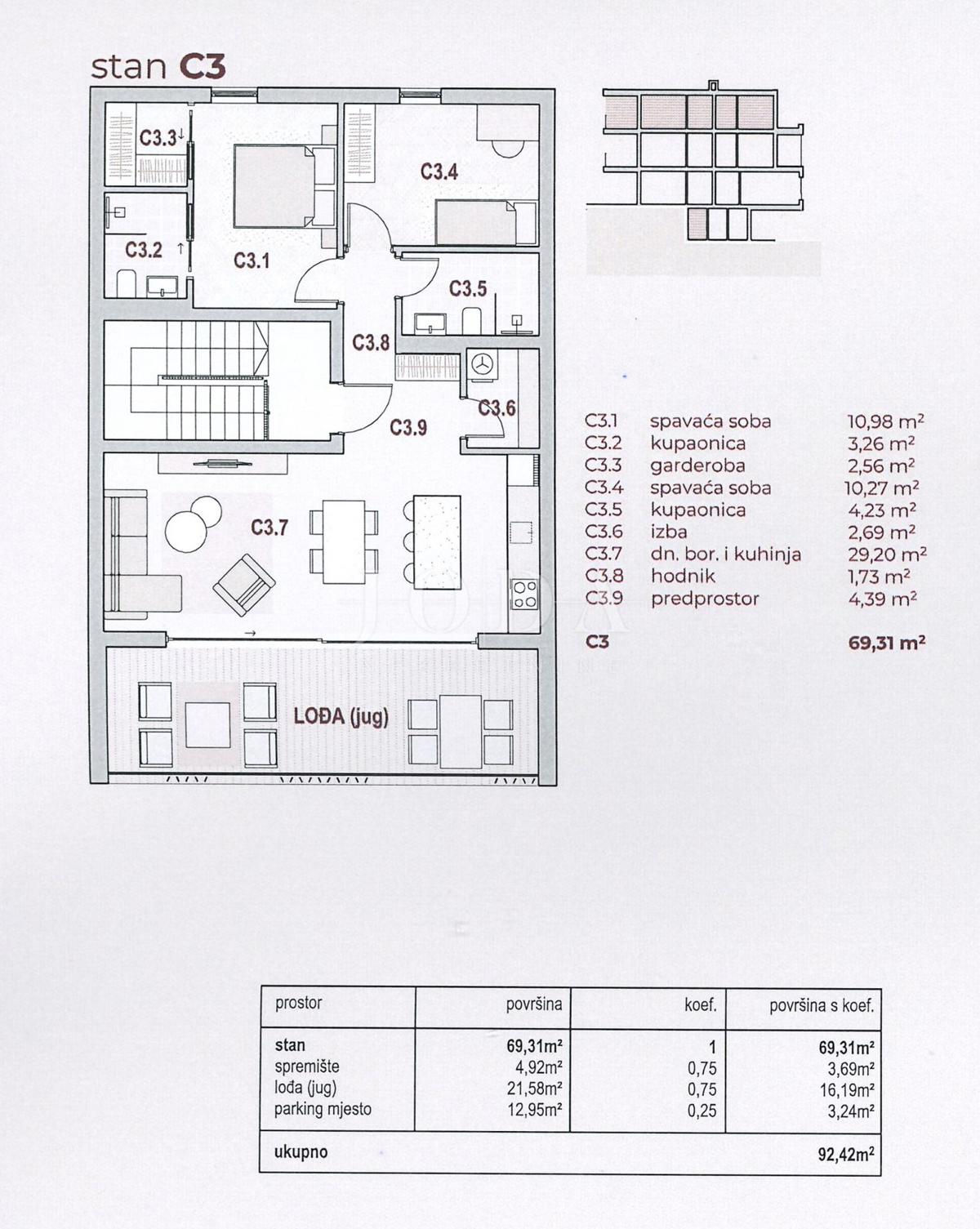 Allogio Kraljevica, 117,40m2