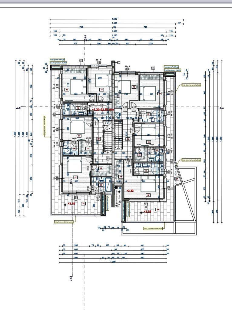 Luxury semi-detached house near the sea with sea view