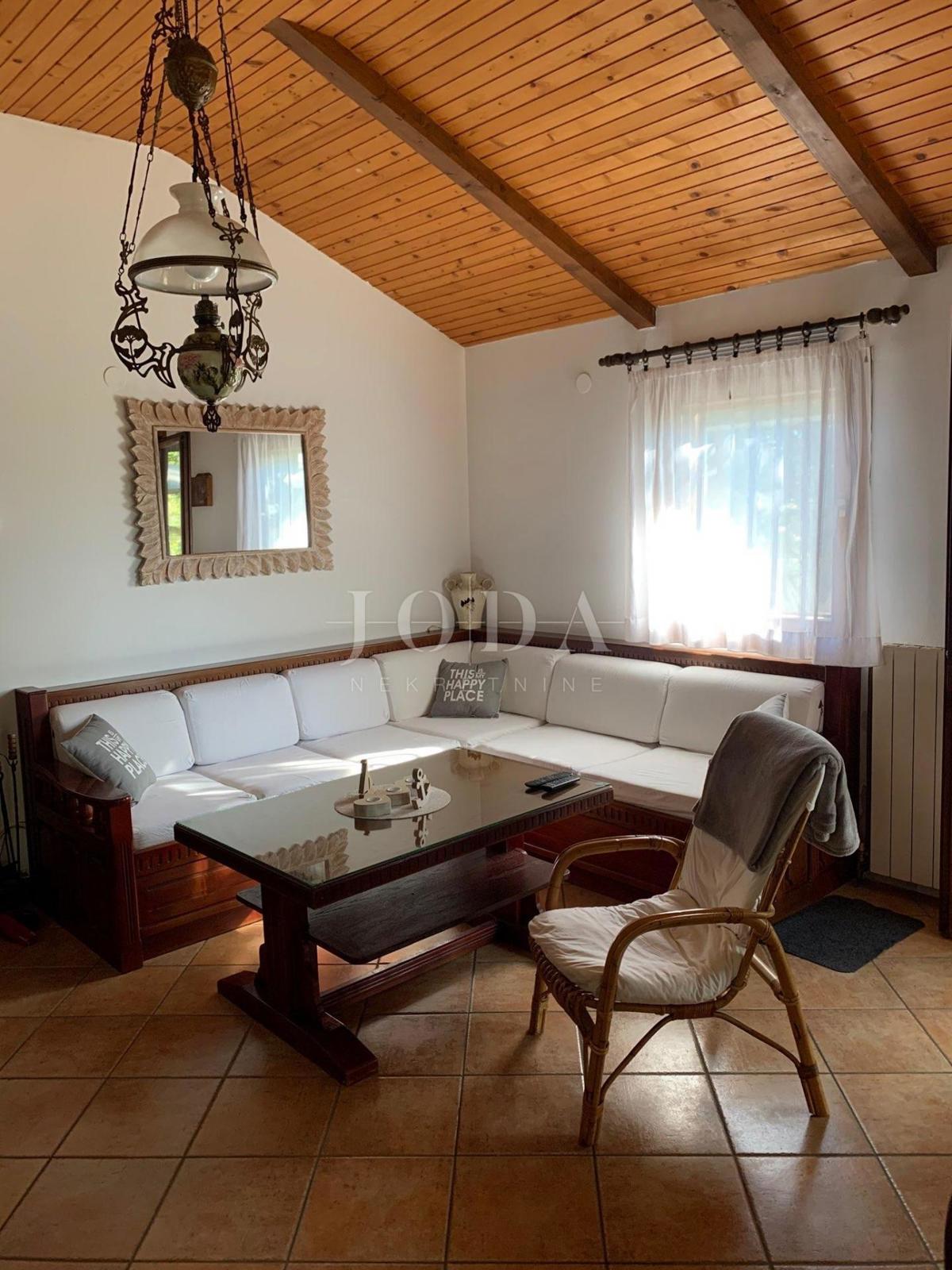Detached family house with a large garden, island of Krk