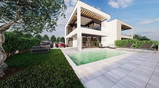 Casa con piscina in posizione tranquilla a Malinska