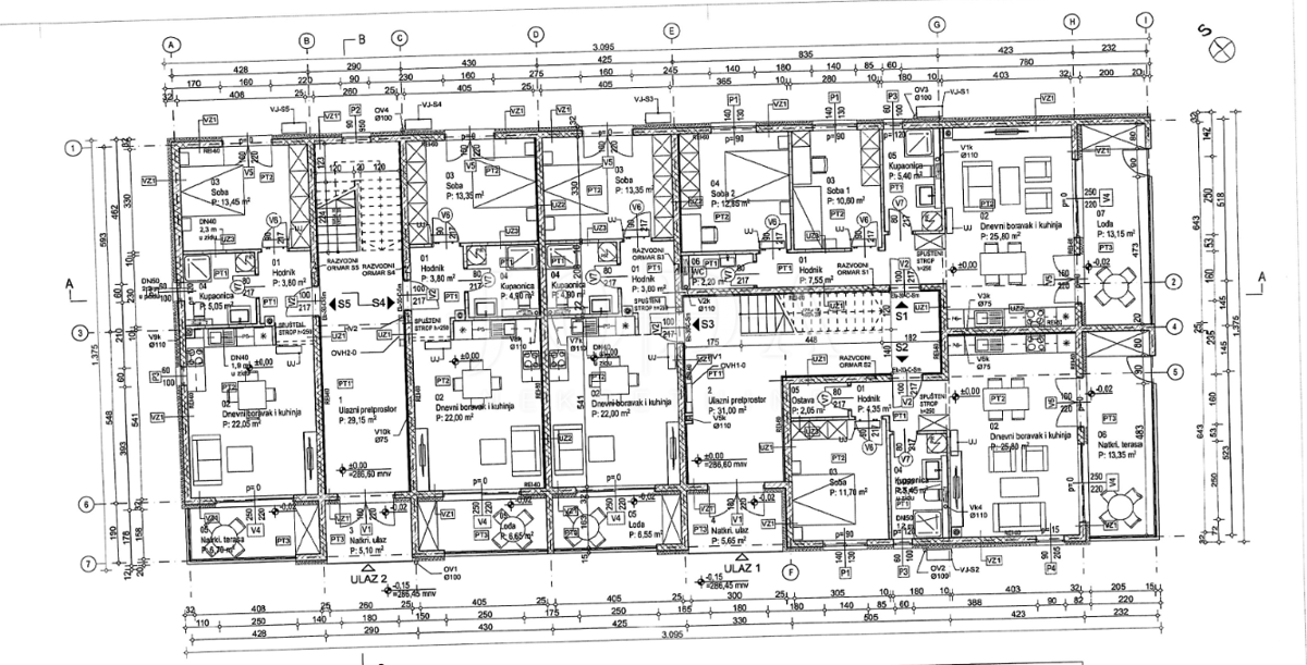 Allogio Dražice, Jelenje, 77,55m2