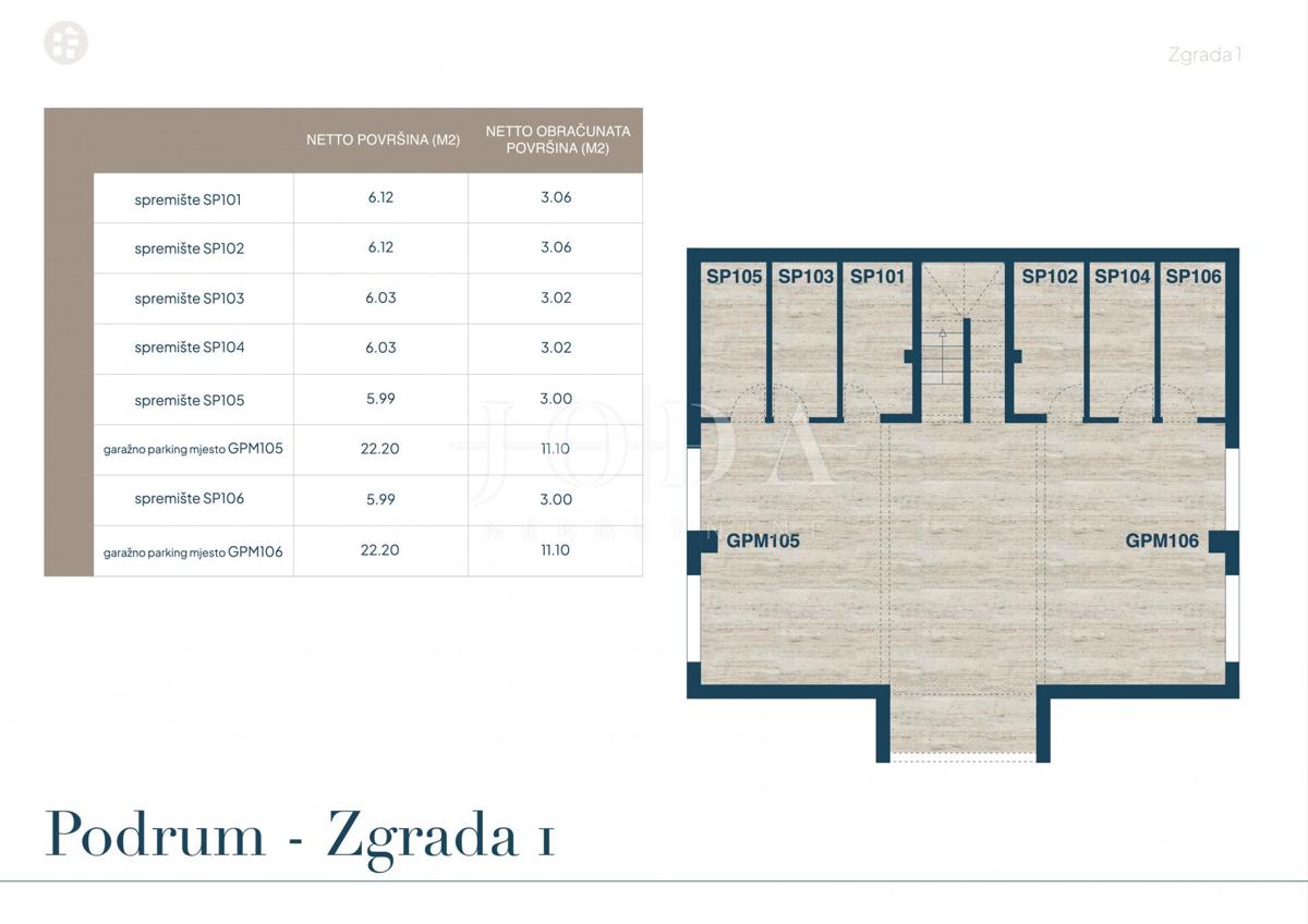 Allogio Novi Vinodolski, 69,87m2