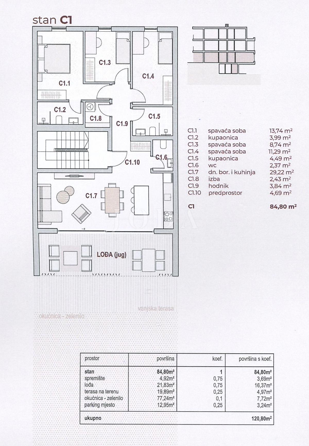 Allogio Kraljevica, 117,40m2