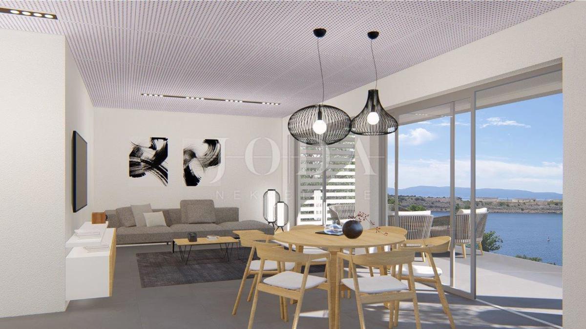 Bellissimo appartamento con vista sul Golfo del Quarnero a Omišalj