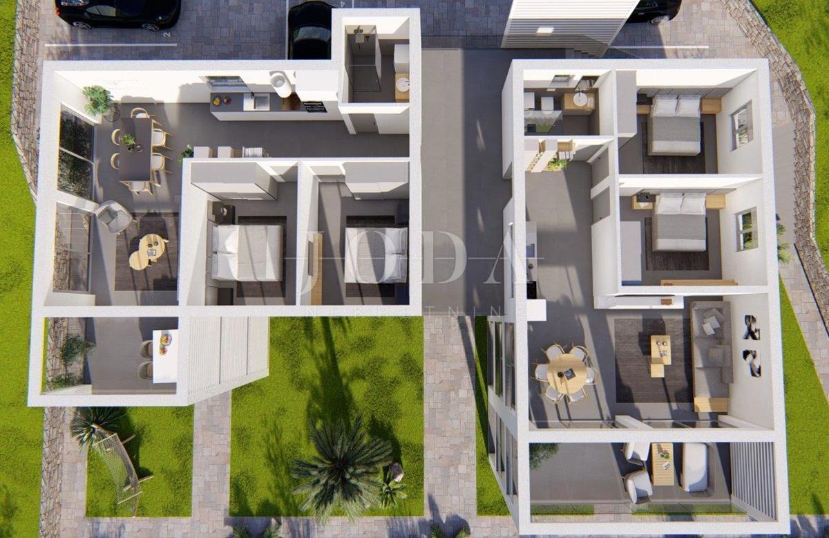 Bellissimo appartamento con vista sul Golfo del Quarnero a Omišalj