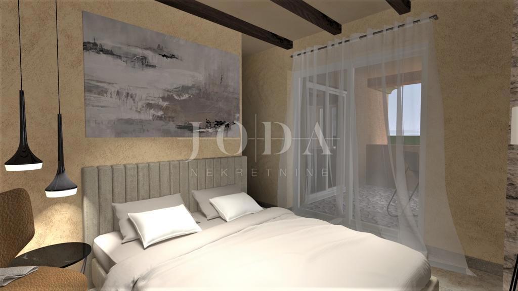 New detached villa with pool, near Vrbnik