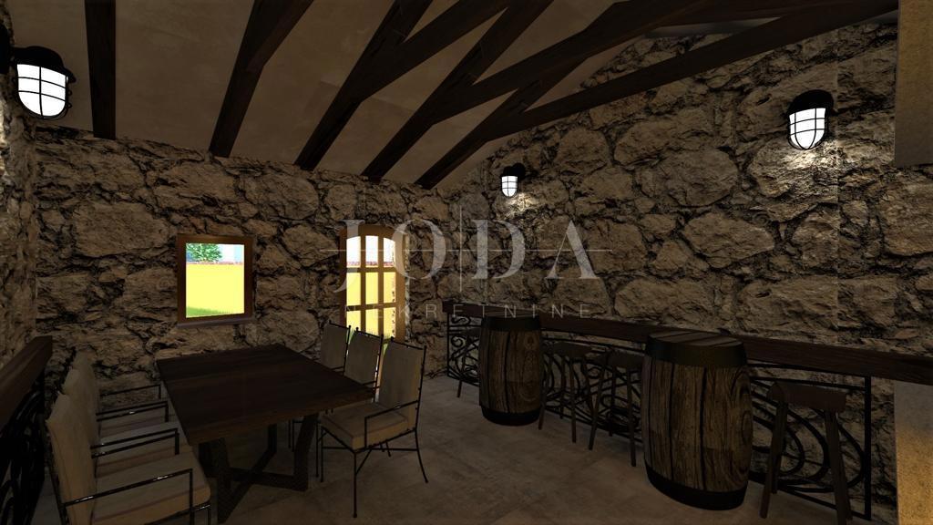 New detached villa with pool, near Vrbnik