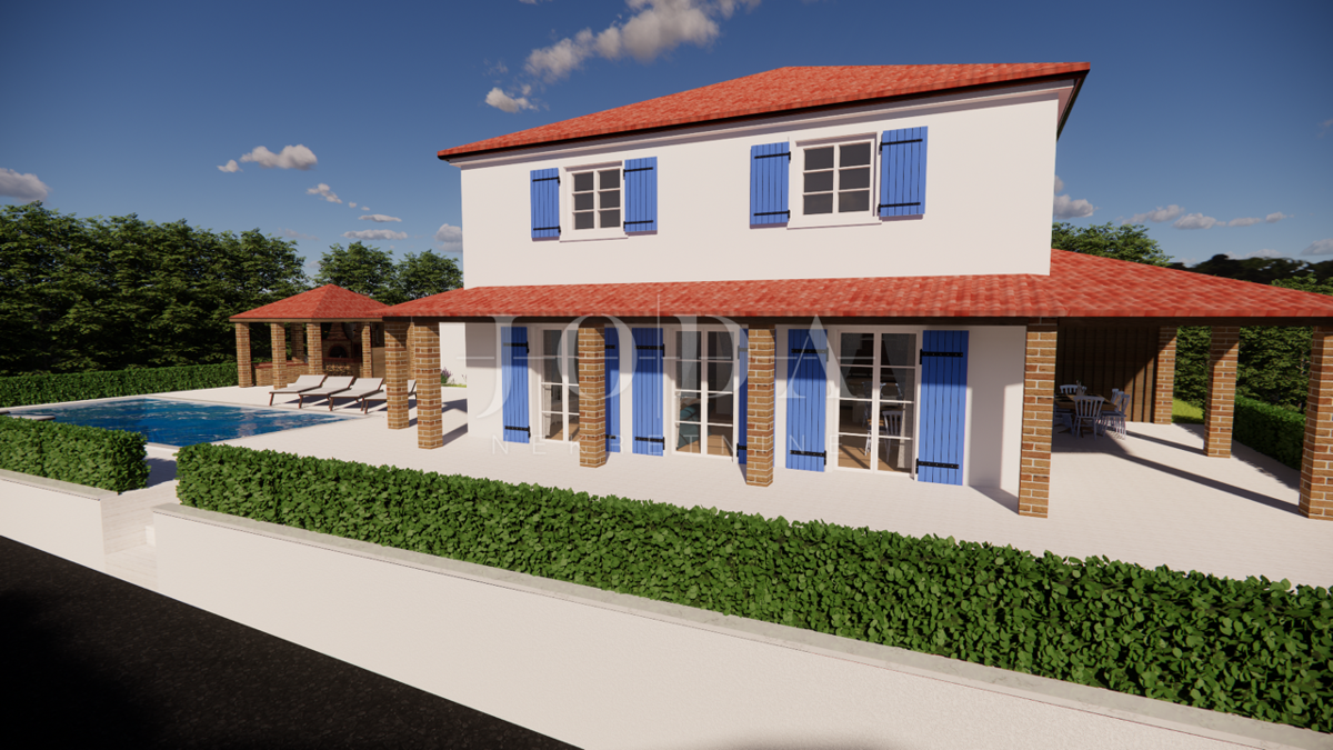 Nuova casa in stile rustico - isola di Krk