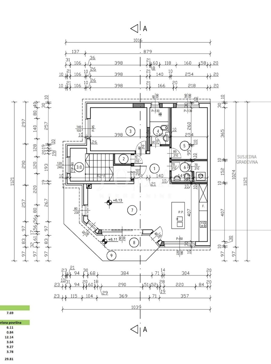 Allogio Crikvenica, 71,50m2