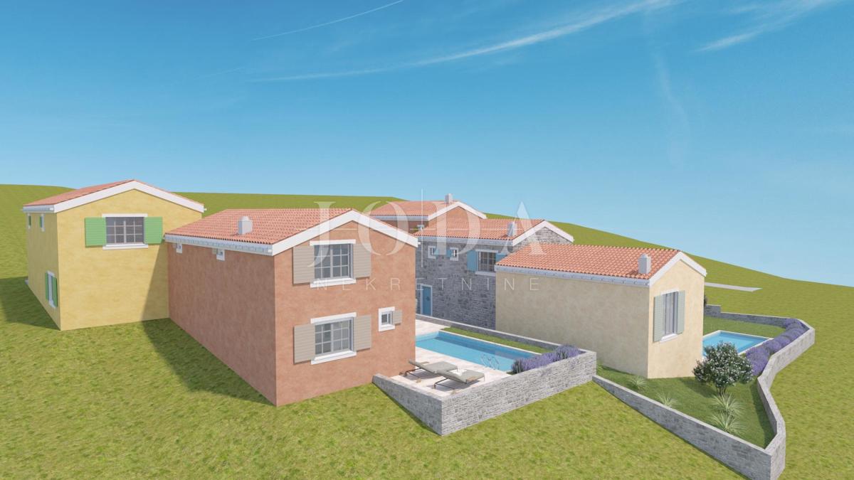 Casa di nuova costruzione a Crikvenica con piscina