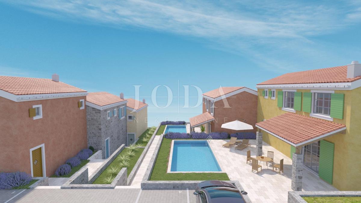 Casa di nuova costruzione a Crikvenica con piscina
