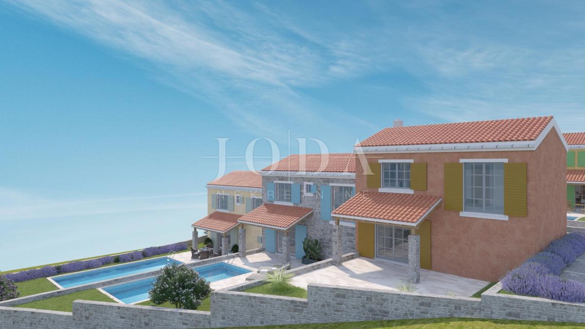 Casa di nuova costruzione a Crikvenica con piscina