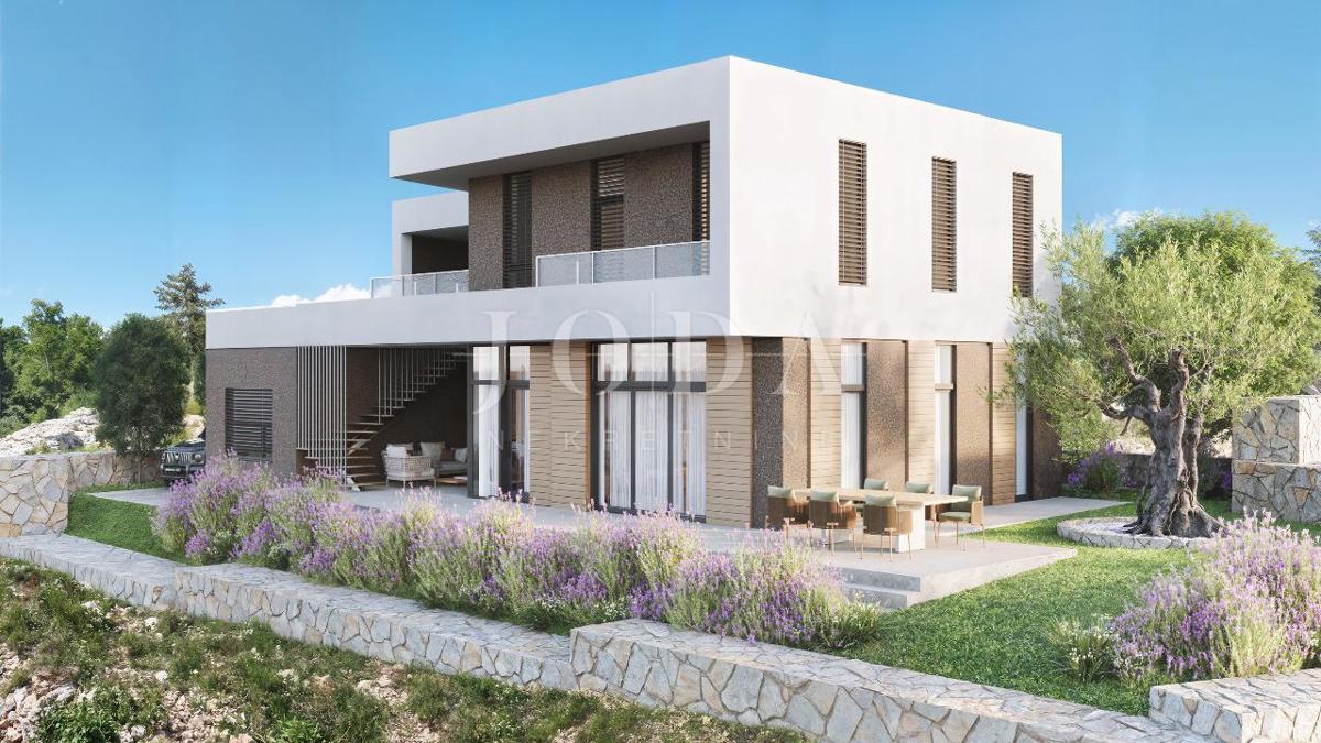 Terreno di Jadranovo con permesso di costruzione