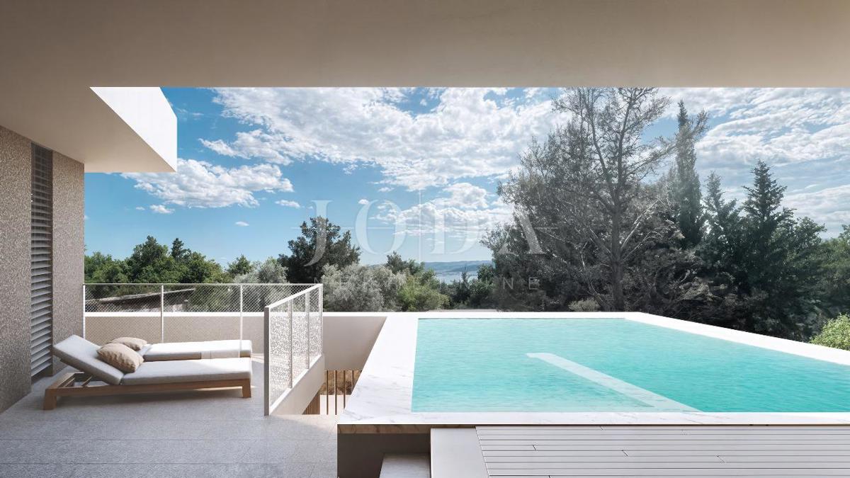 Terreno di Jadranovo con permesso di costruzione