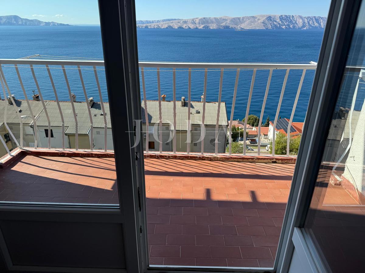 Senj appartamento con splendida vista mare