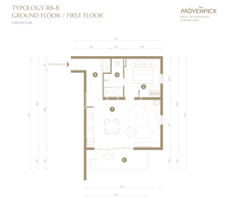 Allogio Novi Vinodolski, 78m2
