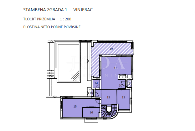 Casa Vinjerac, Posedarje, 441m2