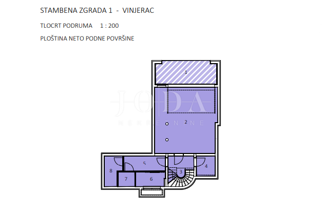 Casa Vinjerac, Posedarje, 441m2