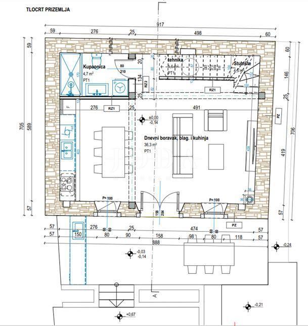 Casa Tinjan, 82,20m2