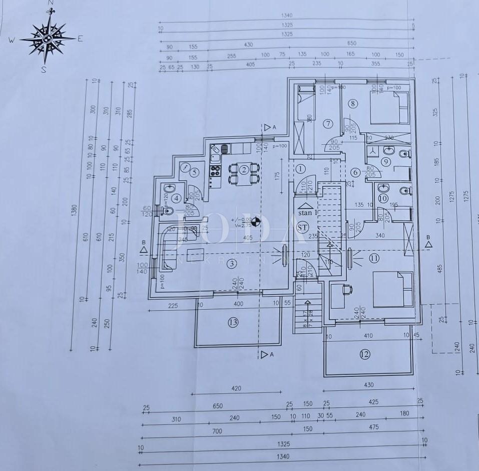 Allogio Podmurvice, Rijeka, 114,22m2