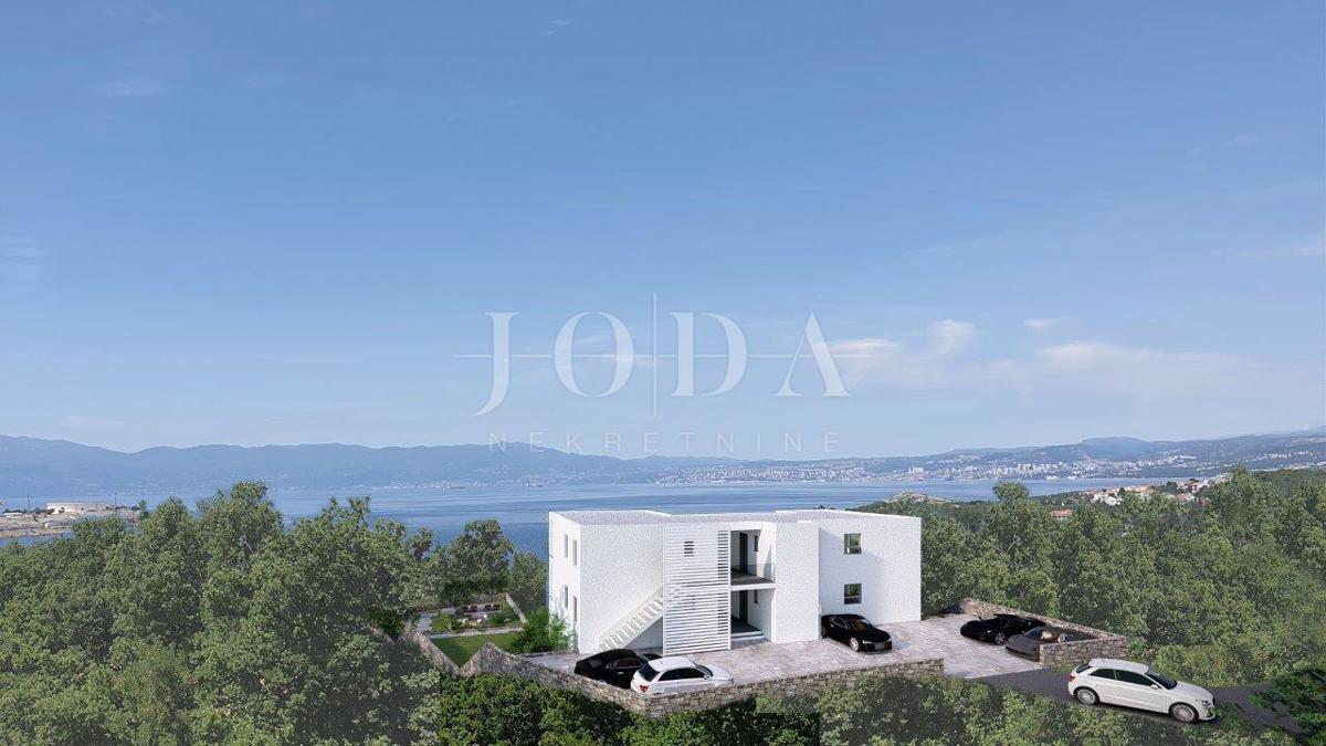 Omišalj - appartamento con vista sul Golfo del Quarnero