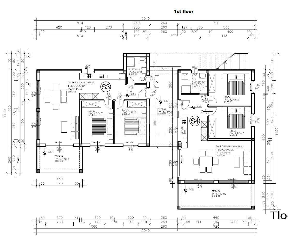 Omišalj - appartamento con vista sul Golfo del Quarnero