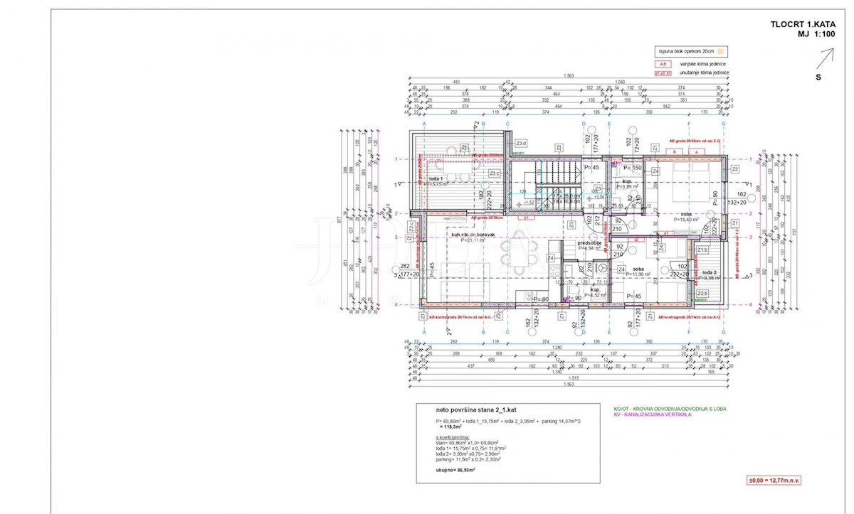 Allogio Banjol, Rab, 90m2