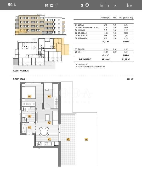 NUOVO EDIFICIO CENTRO SENJ 61.12m2