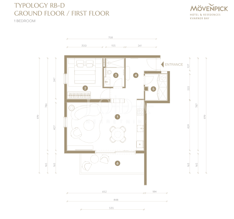 Allogio Novi Vinodolski, 78m2