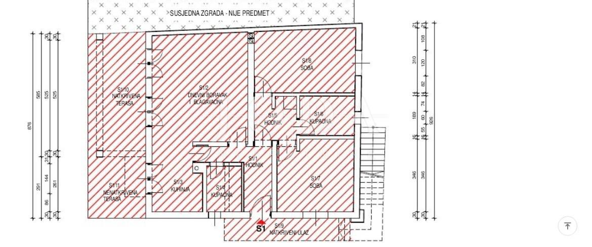 Crikvenica - Appartamento al piano terra vicino al centro