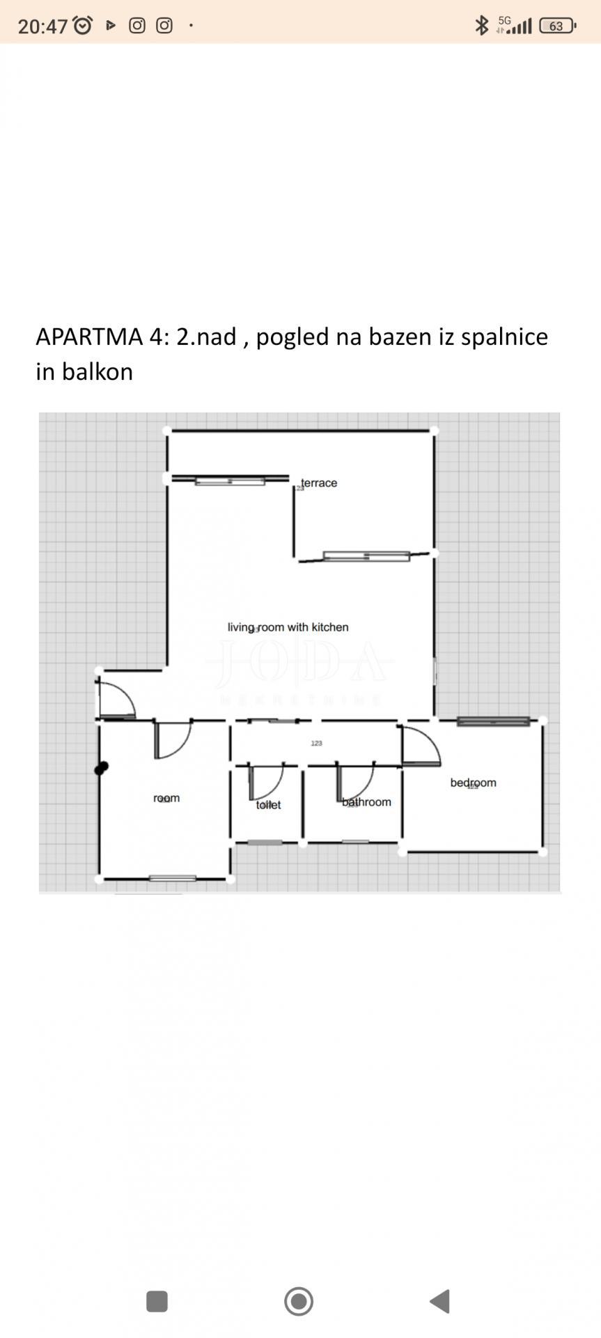 Appartamento Batomalj, Baška, 55m2