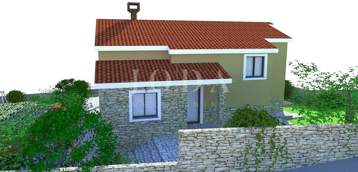 Terreno Kustići, Novalja, 1.082m2