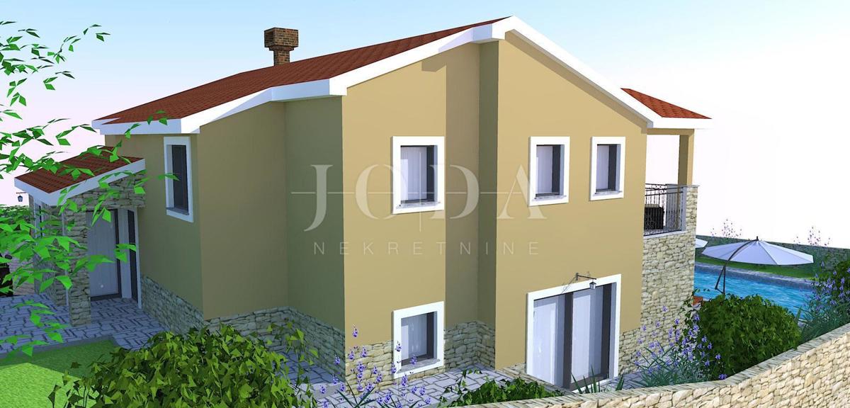 Terreno Kustići, Novalja, 1.082m2